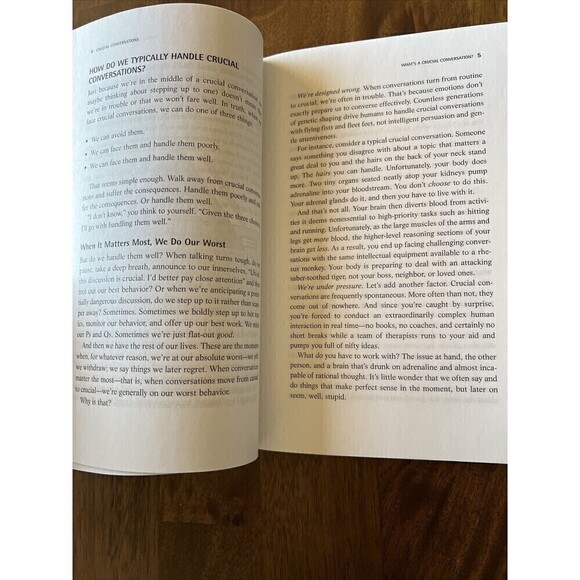 Crucial Conversations Tools for Talking When Stakes Are High, Second Edition by - Picture 3 of 4